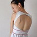 Nautical Back Cut Out Dress