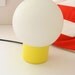 Vintage mod globe desktop lamp