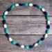 50% OFF SALE // vintage handmade yarn and paper clip necklace