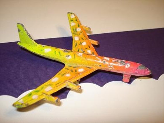 old metal toy planes