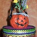 Halloween Pumpkin Head Box Decoration