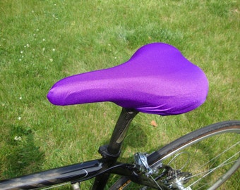 Bicycle Saddle Cover - STANDARD size - Purple
