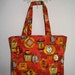 Red Chinese Lanterns TIGHT 'N' TIDY Tote