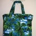 Tropical Palms in Paradise TIGHT 'N' TIDY Tote Shopping Bag