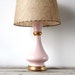 Pink & Gold Table Lamp