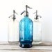 Rare Argentine Beveled Blue Seltzer Bottle