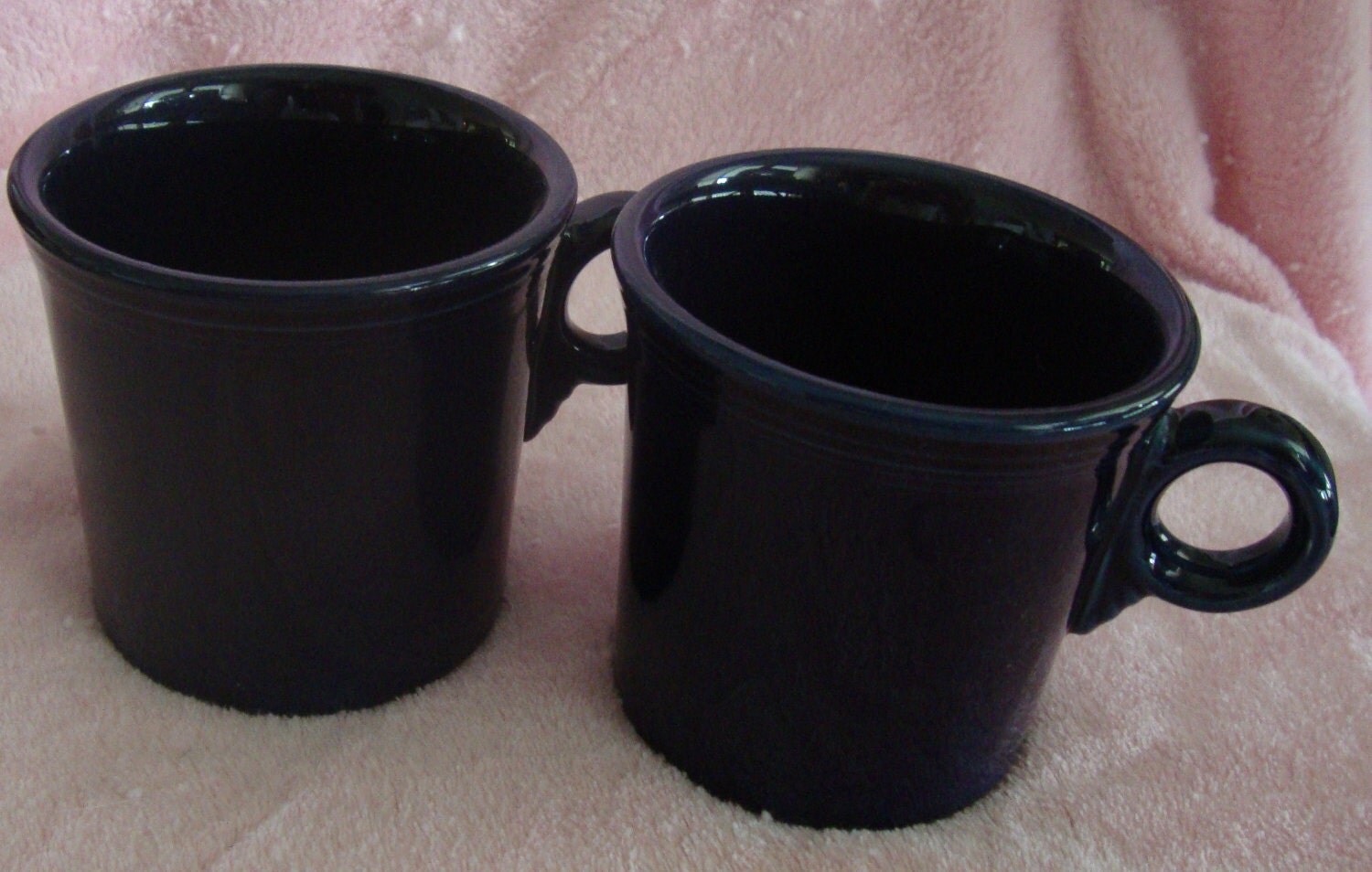 Fiestaware 2 Coffee Mugs Cobalt Blue