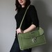 VINTAGE Split Pea Green Camera Case or Train Case LUGGAGE Pick Your Poison