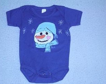 snowman body shirt