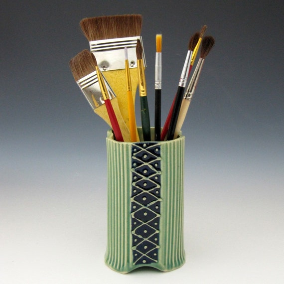 Paint brush Pen color pencil holder