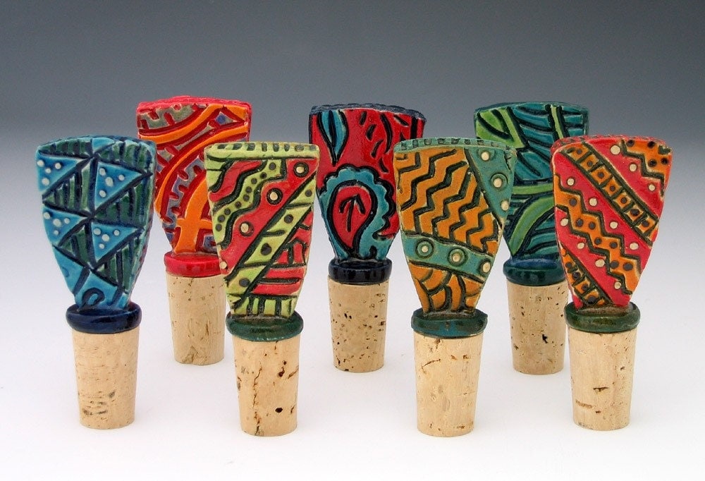 Ceramic Wine Bottle Stopper