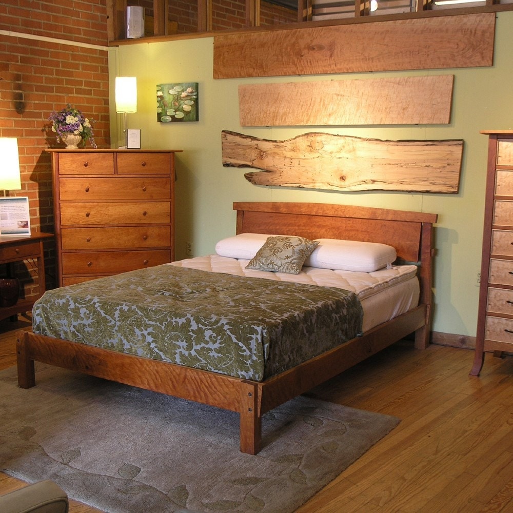  Wood  Platform Bed  Queen PDF Woodworking