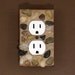 Pebble Rock Mosaic Outlet Cover Plate 3806