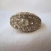 Vintage Gold and Rhinestone Ring