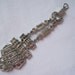 Vintage Art Deco Pendant - Rhinestone Lavalier