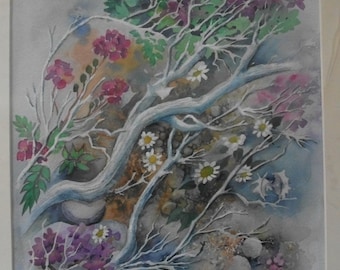 Original Painting - Desert Flowers
