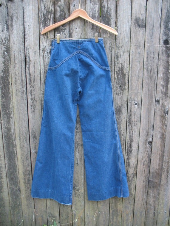 Sloop John B Vintage 70s Chemin De Fer Sailor Jeans sz xxs/xs