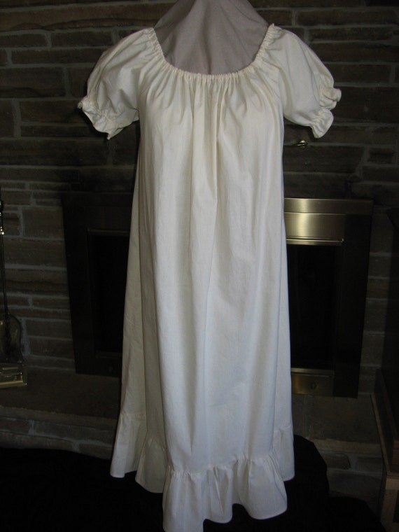 Custom Renaissance Medieval Tudor chemise shirt dress