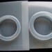 2 Resin Molds Bangle Bracelet Jewelry Molds Deep Flez 5/8 and 3/4 Inches High (415 416)
