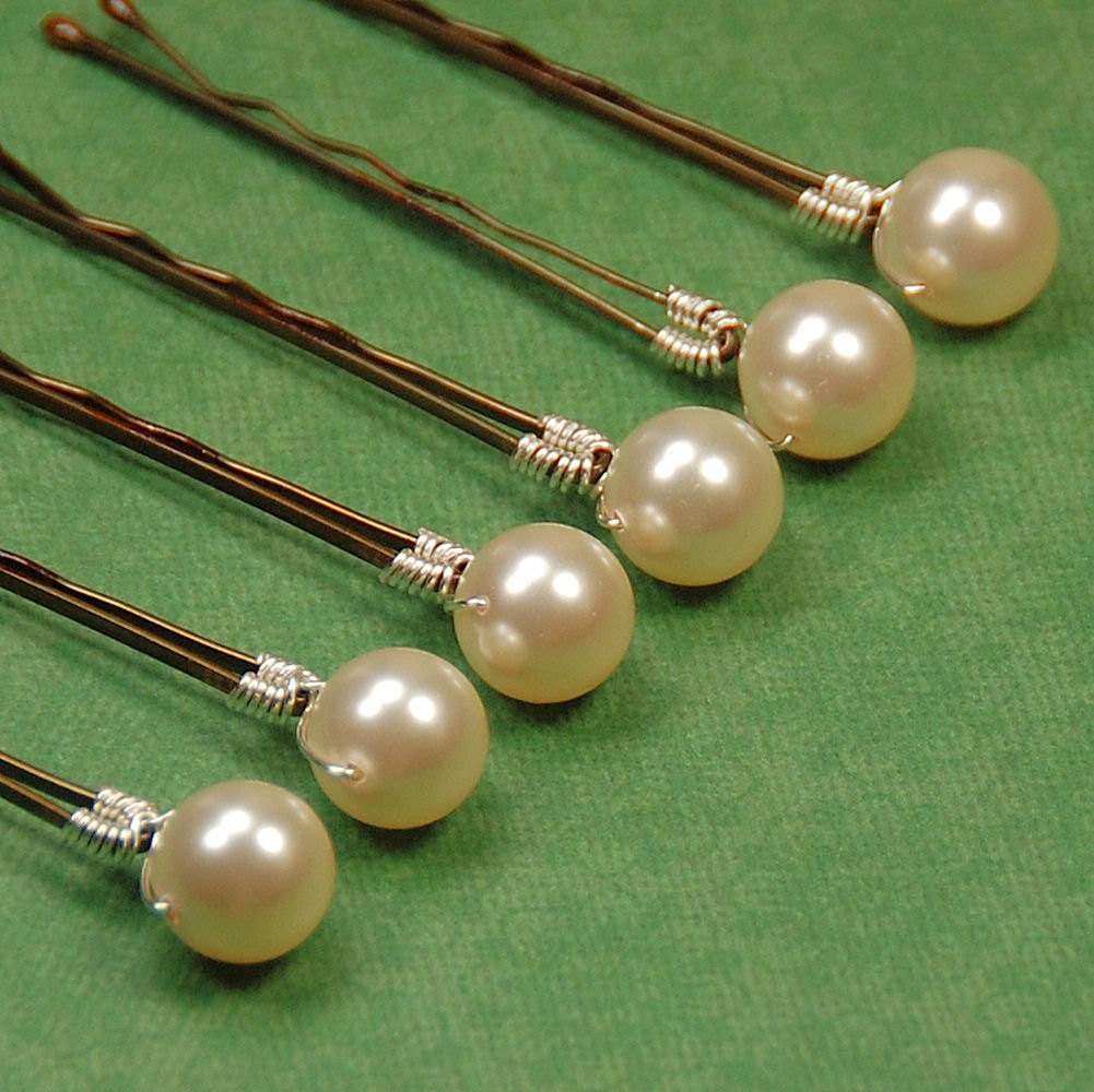 Ivory Pearl Bobby Pins Hair Accessory Bridal Hair Pin