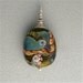 Lampwork Glass Bead in Earth Watching Series Arizona Colors.