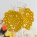 Crocheted Pineapple Earrings Pattern. Easy. Jewerly.