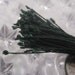 Millinery Flower Stamen Made In The Czech Republic Flower Peps 144 Stems Forest Green a-13