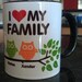 10 oz. Personalized Owl Family Coffee Mug