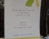 Easter Bunny Printable Easter Egg Hunt Party Invitation by Belleza e Luce Il_170x135