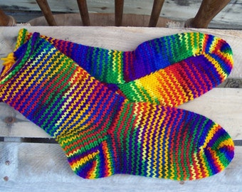 knitting wizard of oz socks over the rainbow