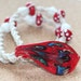 SALE Mushroom Hemp Necklace