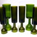 Reserved for Kate Coppola - Recycled - Set of Three - Green and Brown