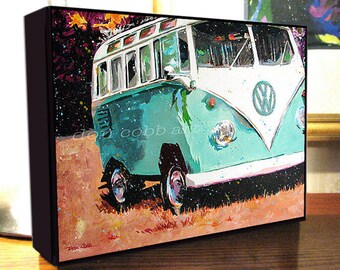 Vw Bus Rear Canvas Unique vw bus canvas related items | Etsy