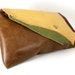 Boho Leather Clutch- christmasinjuly