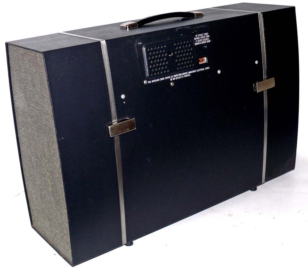 1960s RCA Portable Stereo Record Player with Warranty