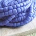 small blue ceil glass Beads Modern Indo-pacific - 3 to 5 mm - 22 inches strand - 2bgl46