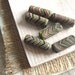 glass beads feather tube from indonesia - 4 pcs - 1bgl113 30percent off