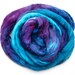 Absolute Top Quality Hand Painted MULBERRY SILK TOP Brick ...2.2 oz.. NIGHT TIME BERRY PICKING