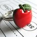 Adjustable Red Apple Ring SALE