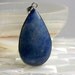 Pendant Blue Aventurine Semi Precious Bead Gemstone 1pc B