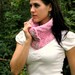 Reserved - Soft Chunky Knit Light Pink Wool Cable Cowl by lostsentiments