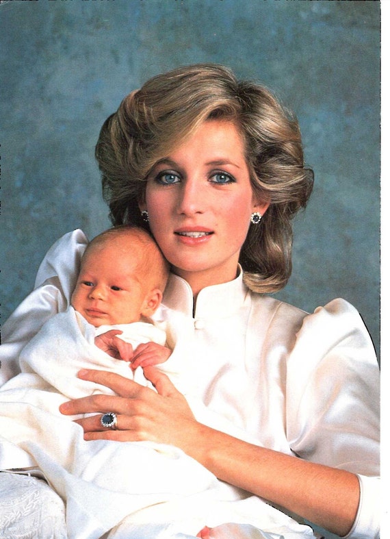 Princess Diana with Son Harry