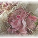 French Hand Stamped Ribbon Hand Stamped Trim Paris- Carte Postale (0298)