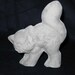 Unfinished paper mache Halloween Cat w/Arched Back