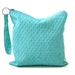 Utility Pouch, Water resistant bag, Aqua / Turquoise, Make Up Bag for Women, Beach Accessories, Summer Bag, Zippered Pouch