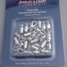 Clasp mix value pack assortment - silver tone - lobster - barrel - spring ring - jump rings - reusable storage pack - 56 pieces