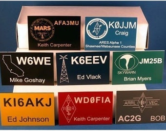 Ham Radio Call Sign Badges Amateur Radio HAM-1