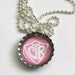 CTR bottlecap pendant RESERVED for Shellie