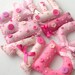 Personalized padded Name / letters hanging garland