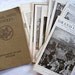 Antique 1916 National Parks Portfolio Set, Dept of the Interior, Complete w 9 Parks and Introduction